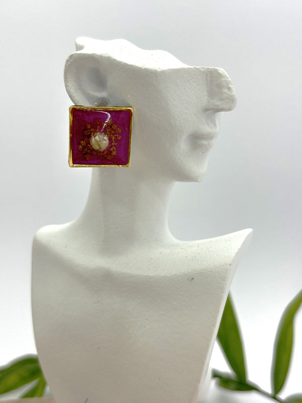 Rose Radiance Earrings