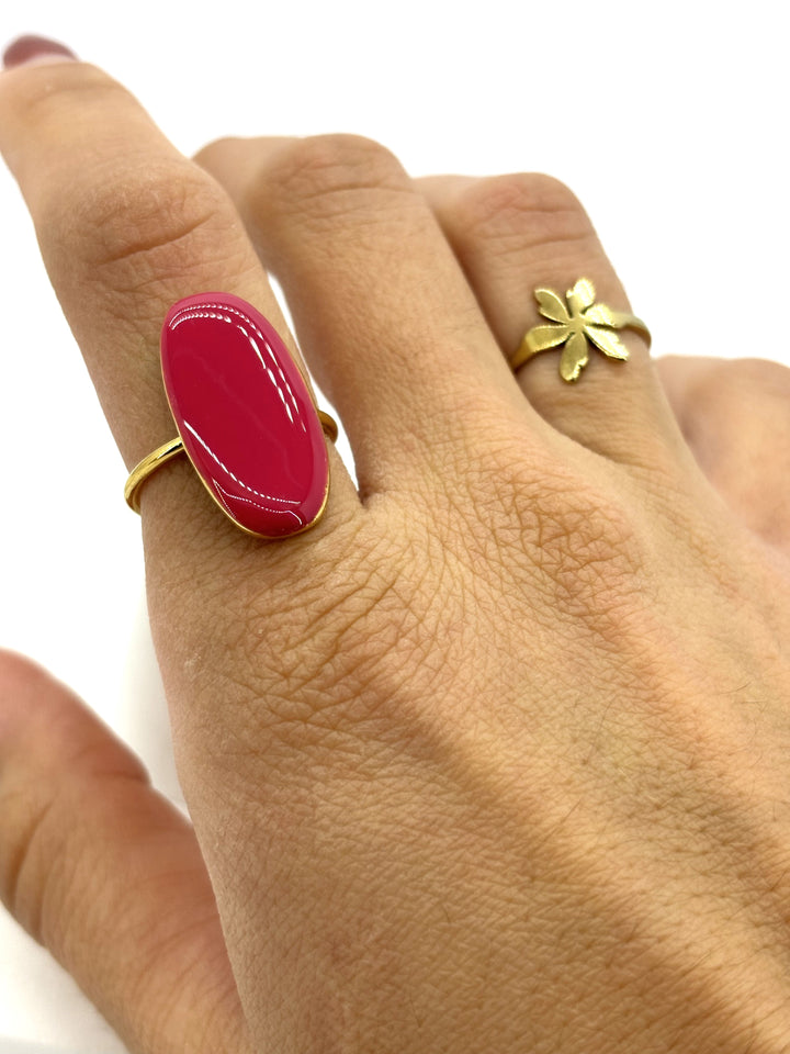 Serene ring (pink)